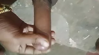 The water had to be shaken by hand