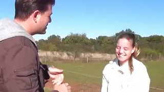 Cocky Man Picks up German Girl Who Is Always in the Mood to Fuck