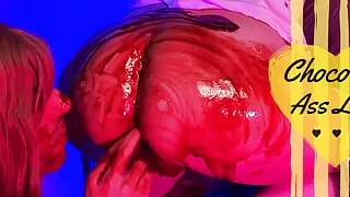 SISSY slut licks my CHOCOLATE ASS