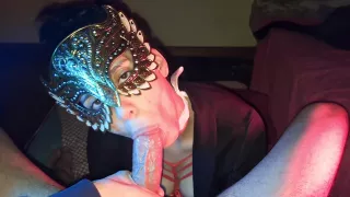 (try Not Cum!) Best Cumshot Power Blowjob Pov - Facial - Cumshot - Eye Contact - Xxxmaskgirl