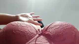 Trying bodices, somewhat small.