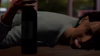 horny stepSister get Fucked by stepBrother&#039;s big cock at cafe