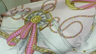 Beautiful Silk Scarves - Neckerchief and Headscarf Part 1