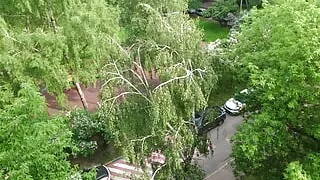 Amateur Teen Cutie Sucking a Cock From Older Man