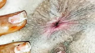 The sister-in-law showed the red red nipples.