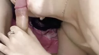 Sucking a stranger's cock and mutual satisfaction