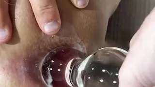 My Strap on Stories - Taking My New Backdoor Rabbit & 2 Strap-ons for a Test Drive Using His Hole.