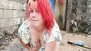 sexy stepmom nichole cox fulfils stepsons fantasy and fucks him on the roof