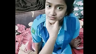 'Dhire se daliye, virgin hu' - Desi high school girl 18+ talking dirty in hindi and losing her anal virginity