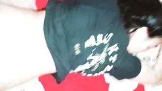 My friend comes into my room, and fucks me in the mornings giving me milk from my tail.