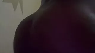 Sexy& Slim Ebony (yoni Pink) with Perfect Ass, Rubbing Nipples While Humping Pillows for Amazing Orgasm!