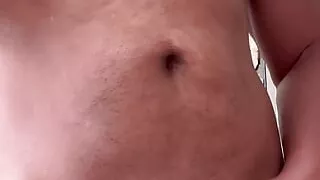 Catch Stepdad Playing With His Uncut Latino Juicy Cock In The Living Room