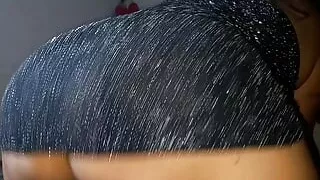 I found my stepmom dancing and I showed her the dance of my cock in her pussy