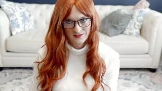 Sissy Femboy School Girl Fucks Her Tight Ass