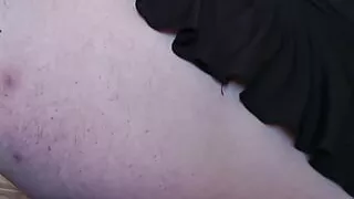 horny greek cross slut fucking her ass with big dildo and mini skirt and make anal orgasm solo