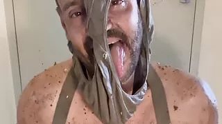 Piss, cum and garbage