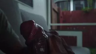 AdamJaxx Patio Cumshot While Neighbors Garden Nearby Outdoors