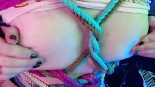 Bondage and Pussy Play