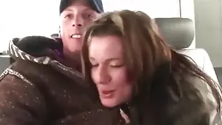 Doggy Style Is Her Favorite Position While Riding in the Car.