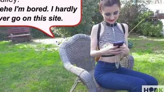 Lil Cutie Hailey Little Munches Her Big Pickle Aft. Fucking!