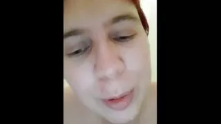 Masturbation in the bathtub