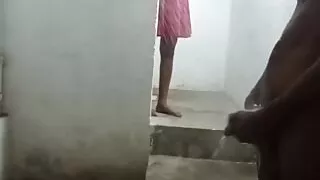 Sonia bhabhi fucked in bathroom with husband friend