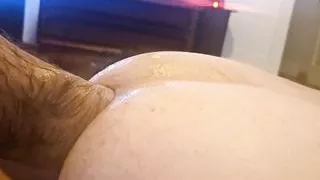 Bruce fists Jack with his big hairy arm