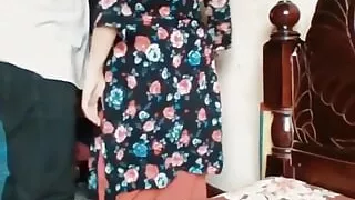 Indian Step Sister Surprised by Her Stepbrother