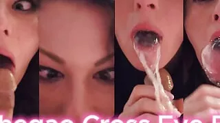 Netflix And Suck Part 1 - Ahegao Cross Eyed BJ - Anati Brown