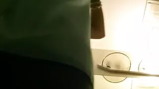 Cute brunette sucking on dick in POV