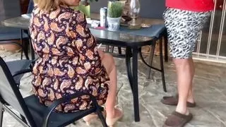 Fucking my naughty wife in lunchtime QUICKIE