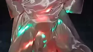 Dancing in Long Pink Pajamas 1