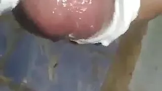Cock massage sperm out