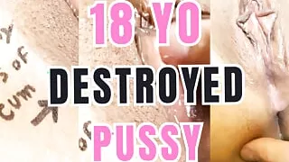 18 year old stepdaughter cunt examined by Daddy