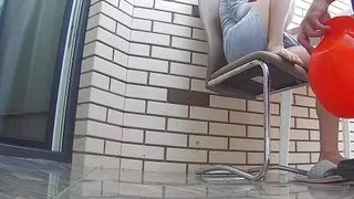 Real cheating. Wife fucks with builders for repairing the house