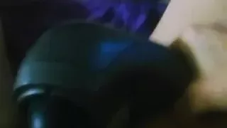 Using a deep tissue massager on my pussy gets my body vibrating good