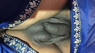 Hot stepson and stepmom foreplay and handjob with oil