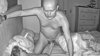 Getting fingered, fucked and creamed on night vision cam