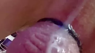 Anal Fill Squirt and Finger