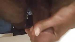 Jim wanted to jerk off his nice hard cock