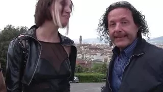 Sissy and Maestrina DP anal and cum swallowing