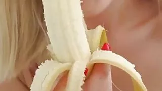 Blowjob Banana Play 4K