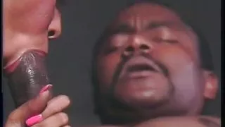 Stuunging Ebony Floozie Jeannie Pepper Works as Pole Dancer and Invites Sometimes Interested Gentlemen to Visit Vip Room