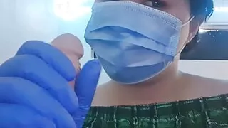 Nurse jerks you off annoyed