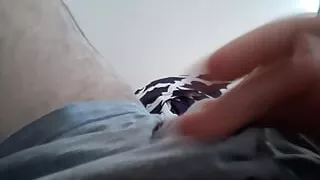 Double fun - Wanking two times - Underwear