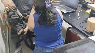 My boss punished me and broke my dick with his monstrous black cock because I stole his