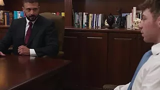 MasonicBoys Suited DILF Marco Napoli barebacks tight church twink