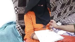 Pakistani Student Girl In Hijaab Fucked By Her Tuition Teacher