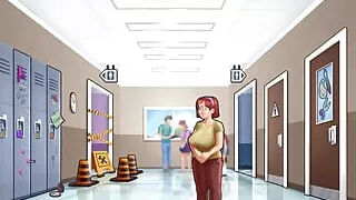 Summertime Saga -nude Modelling - ( Miss Ross Route)- Part 161