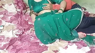 Indian village bhabhi fuck his tite pussy with his brother in law